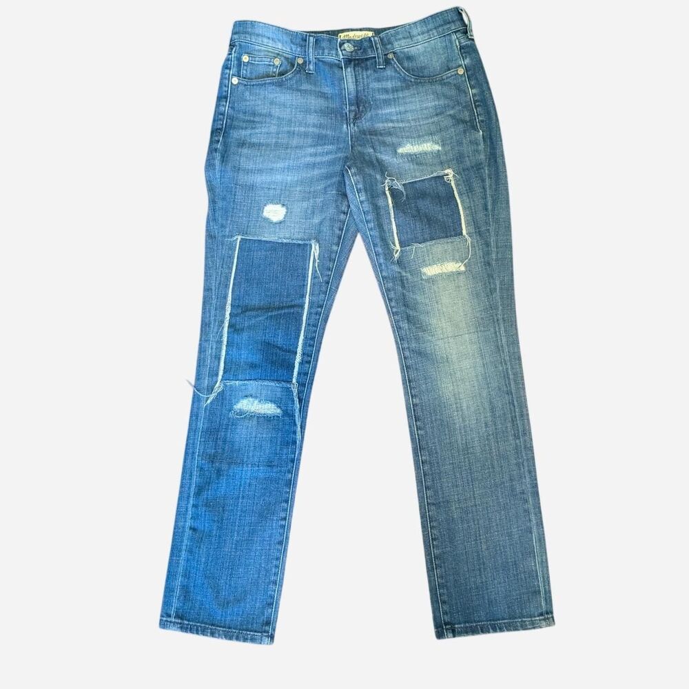 Madewell Women's Blue and Navy Jeans